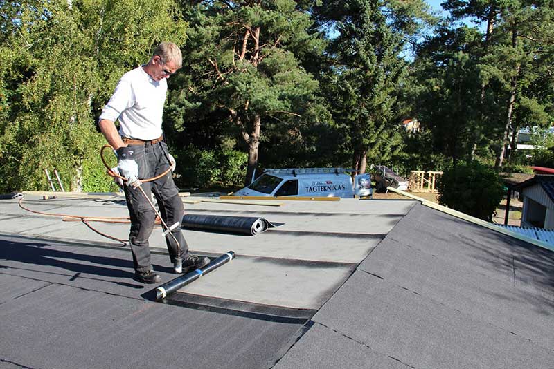 tagpap vi hjaelper dig godt paa vej